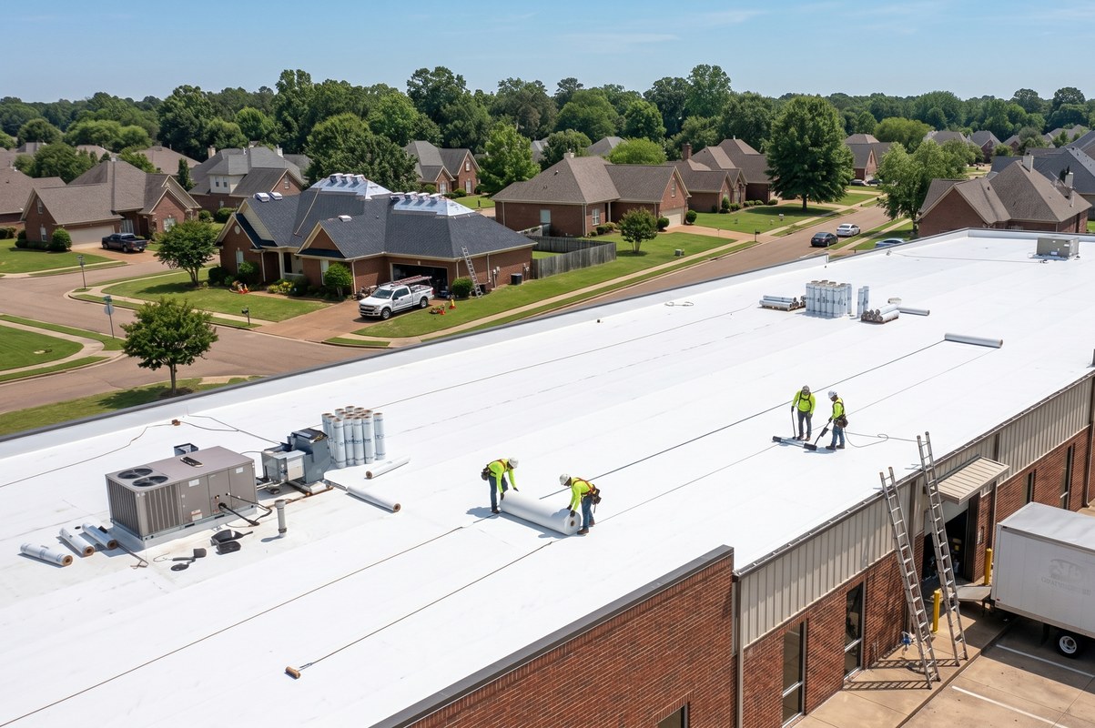 Commercial roofing