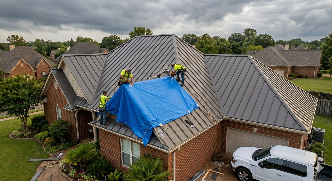 Emergency roof repair